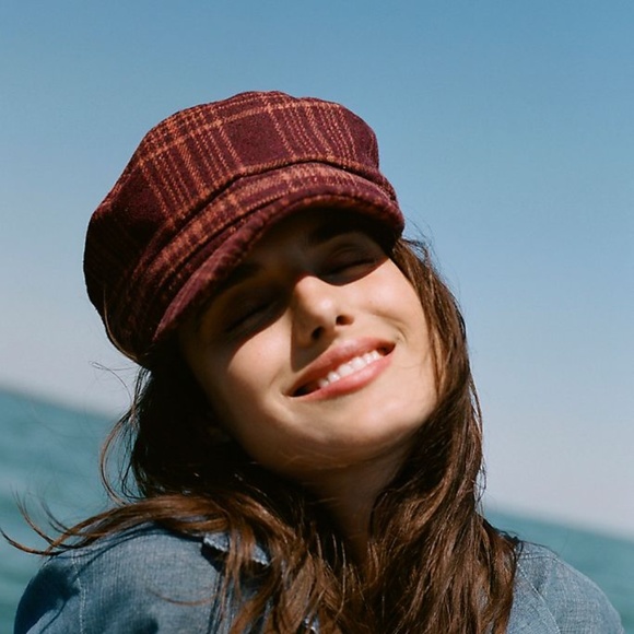 Anthropologie Accessories - NWOT Anthropologie Blake Plaid Engineer Hat